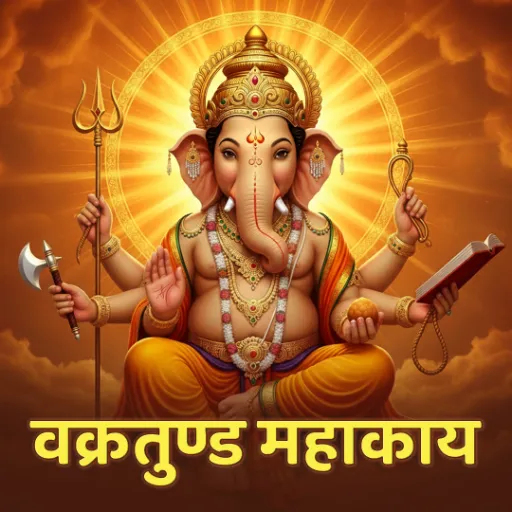 वक्रतुण्ड महाकाय मंत्र (तीव्र जप)