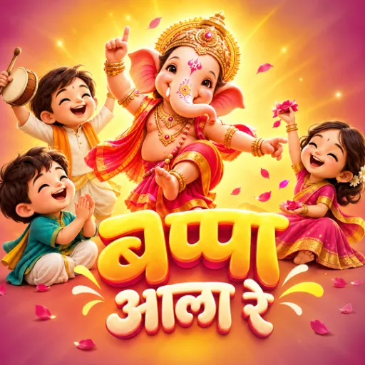 बाप्पा आला रे