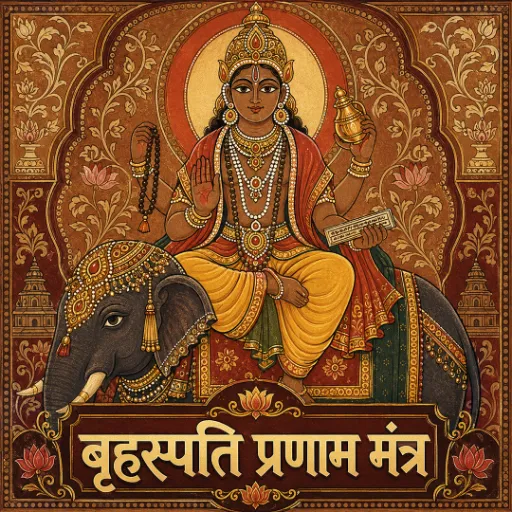 बृहस्पति प्रणाम मंत्र