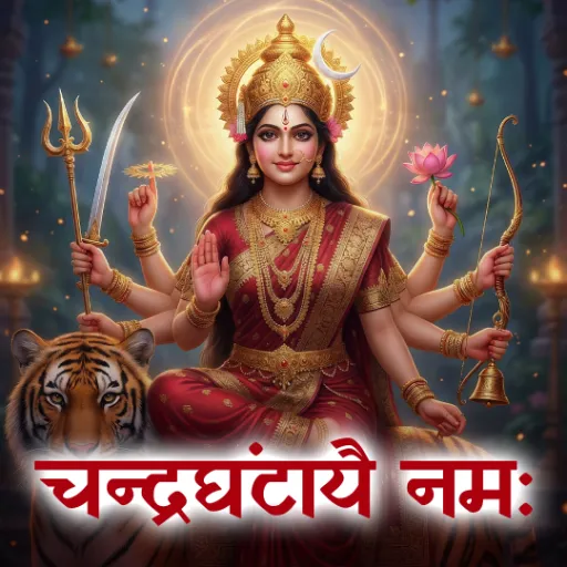 चन्द्रघंटायै नम: