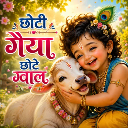 छोटी गैया छोटे ग्वाल