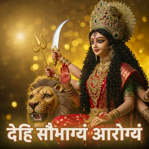 देहि सौभाग्य आरोग्यम मंत्र