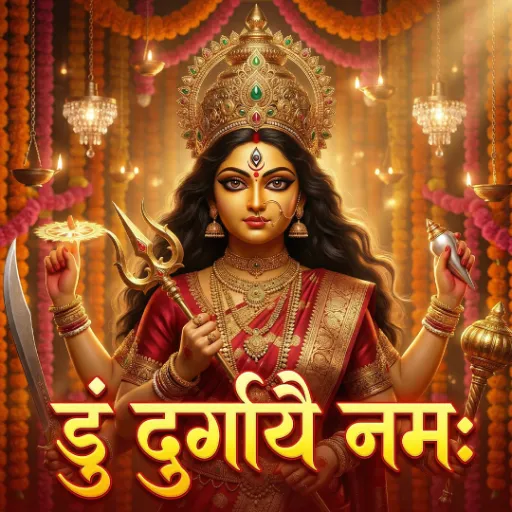 डुं दुर्गायै नमः