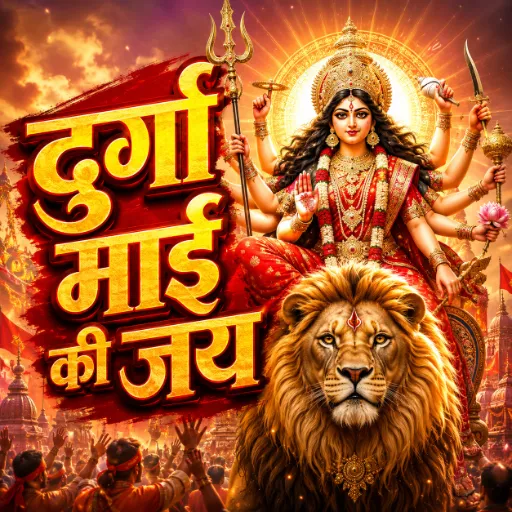 दुर्गा माई की जय