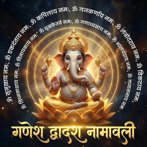 गणेश द्वादश नामावली