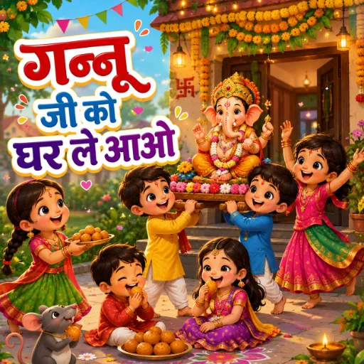 गन्नू जी को घर ले आओ