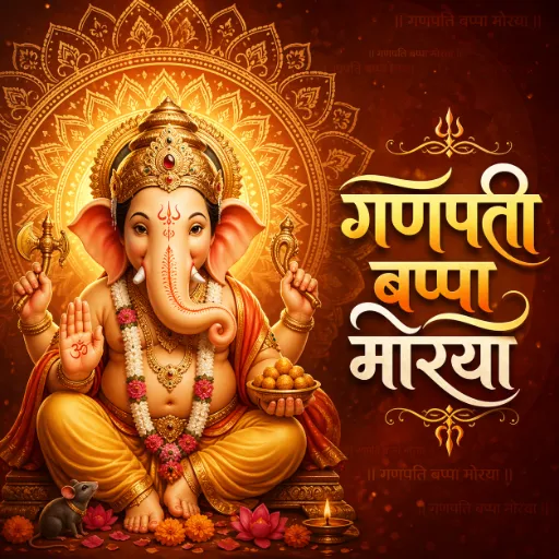गणपति बप्पा मोरया