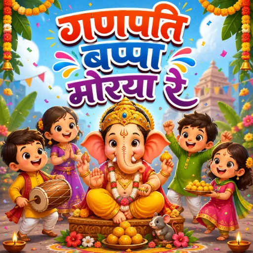 गणपति बप्पा मोरया रे
