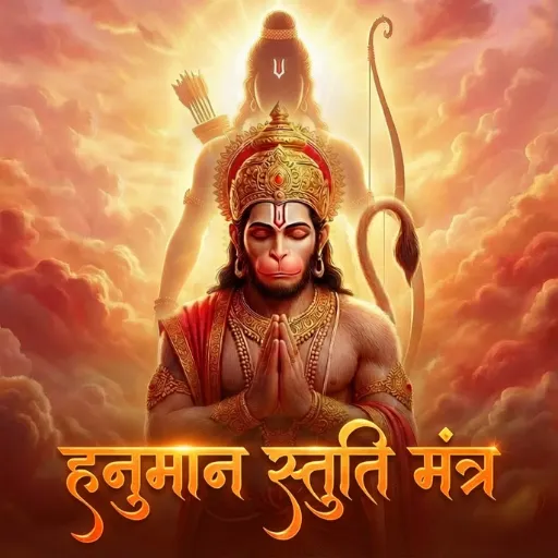 हनुमान स्तुति मंत्र - ॐ हनुमते