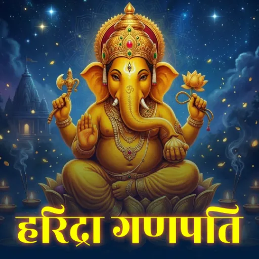 हरिद्रा गणपति मंत्र