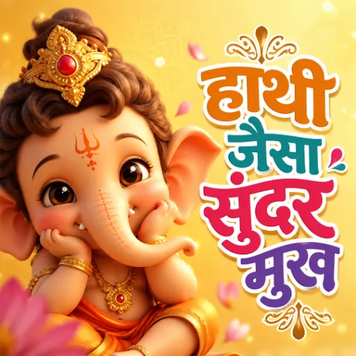 हाथी जैसा सुंदर मुख