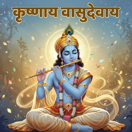 कृष्णाय वासुदेवाय मंत्र