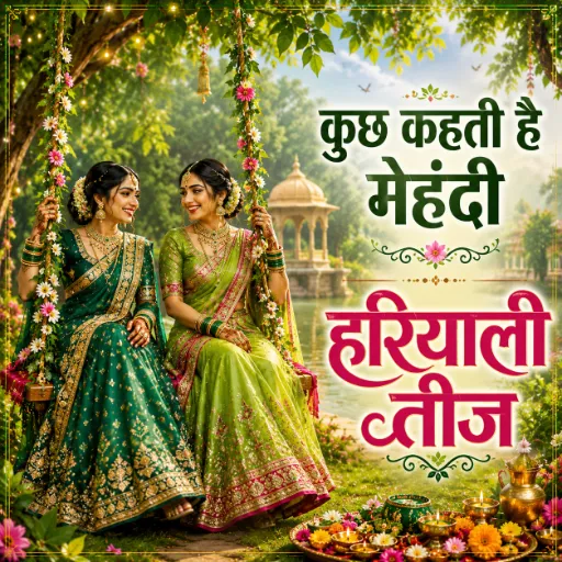 कुछ कहती है मेहंदी - हरियाली तीज