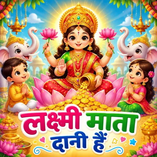 लक्ष्मी माता दानी हैं