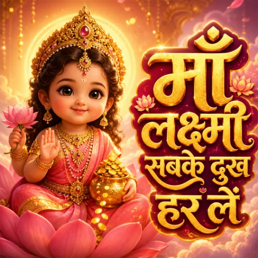 माँ लक्ष्मी सबके दुख हर लें