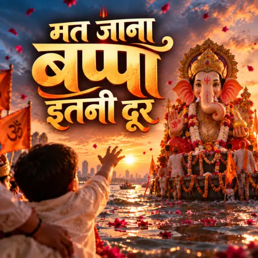 मत जाना बप्पा इतनी दूर