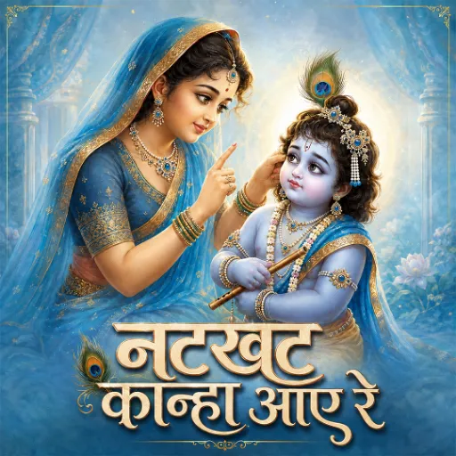 नटखट कान्हा आए रे