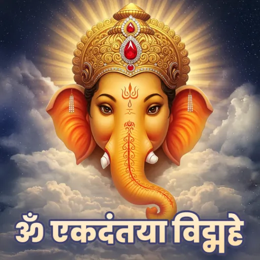 ॐ एकदंताय विद्महे