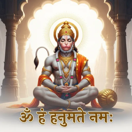हनुमान मंत्र (तीव्र जप)