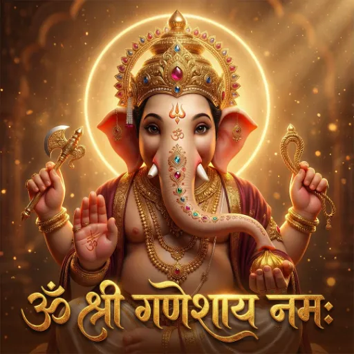 ॐ श्री गणेशाय नमः