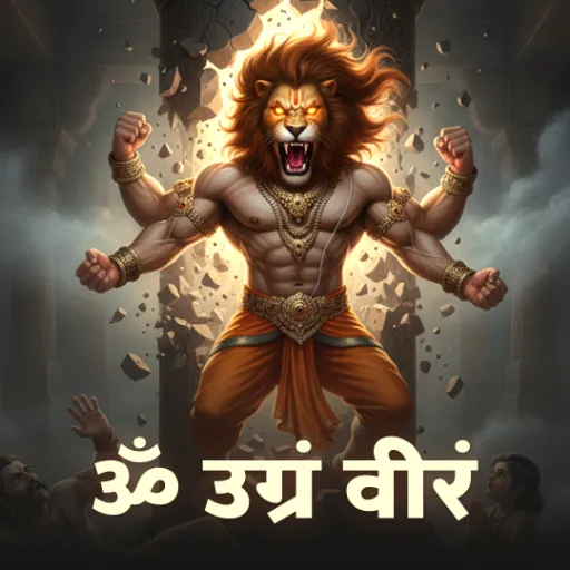 उग्रं वीरम् - नरसिंह मंत्र