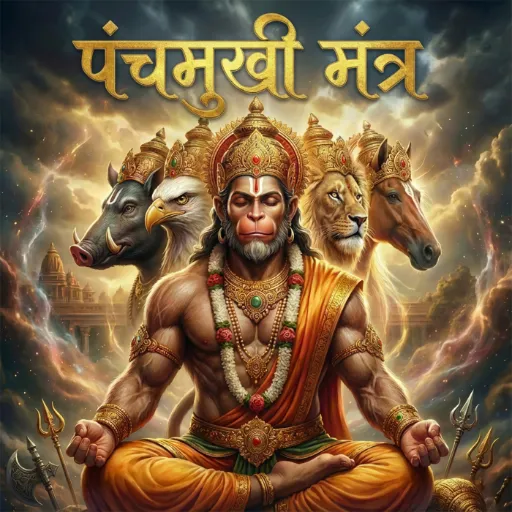 हनुमान पंचमुखी मंत्र