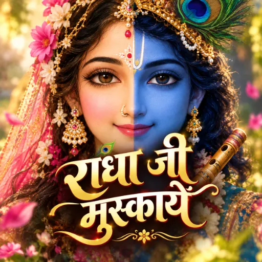 राधा जी मुस्कायें