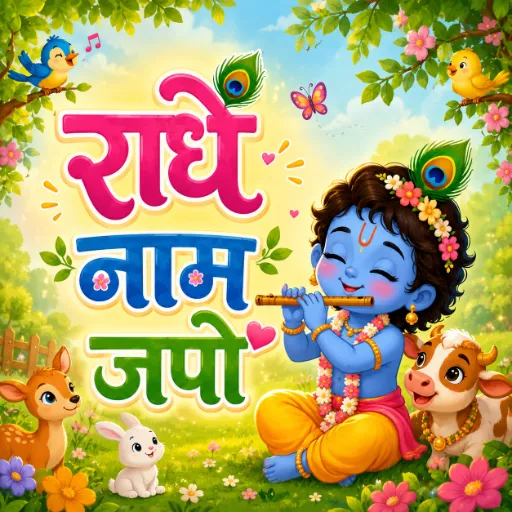 राधे नाम जपो