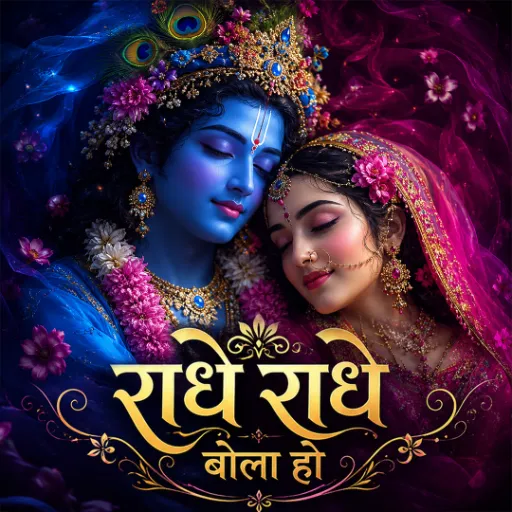 राधे राधे बोला हो