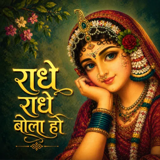राधे राधे बोला हो