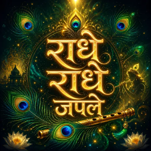 राधे राधे जपले