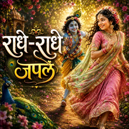 राधे राधे जपले