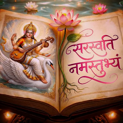  सरस्वति नमस्तुभ्यं मंत्र