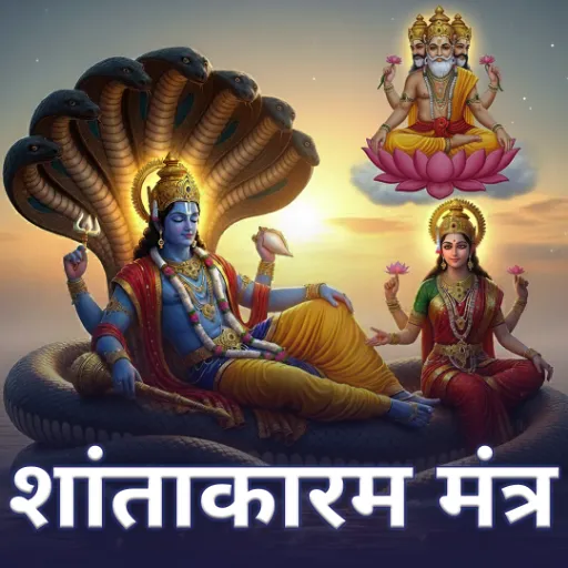 शान्ताकारं भुजंगशयनम् - विष्णु मंत्र