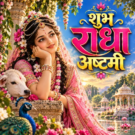 शुभ राधा अष्टमी
