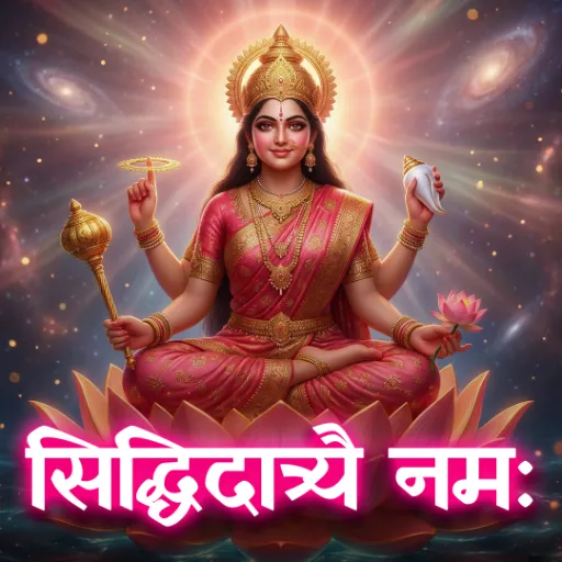 सिद्धिदात्र्यै नम: 