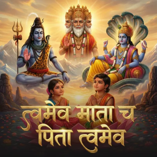 त्वमेव माता च पिता