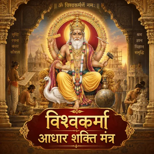 विश्वकर्मा आधार शक्ति मंत्र